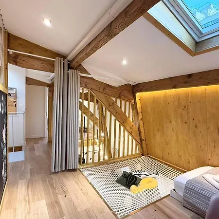 Architect Renovated Family Duplex 4 Bedrooms Opéra Lafayette 9p Cctv In Common Areas *
