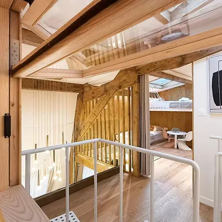 Architect Renovated Family Duplex 4 Bedrooms Opéra Lafayette 9p Cctv In Common Areas Appartamento *